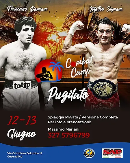 Evento Stage Camp di Pugilato • Combat Camp Cesenatico