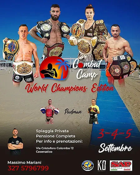 Evento World Champions Edition • Combat Camp Cesenatico