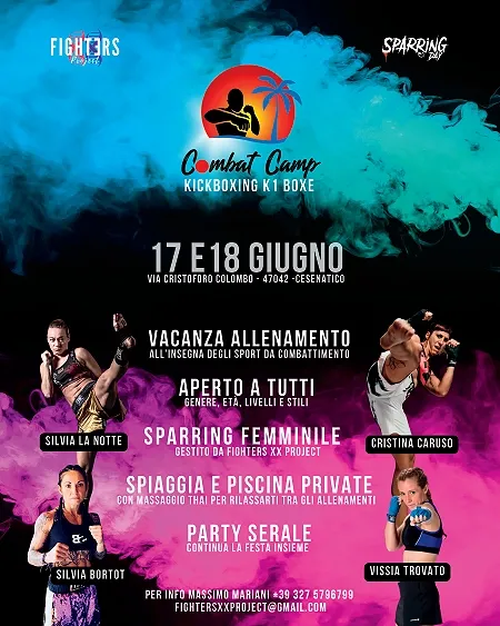 Evento Kickboxing K1 Boxe Stage • Combat Camp Cesenatico