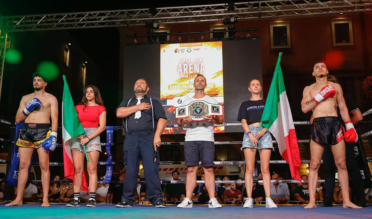 Cintura FederKombat Titolo Campione Italiano Combat Camp Arena 2 Galleria • Combat Camp Cesenatico Cintura FederKombat Titolo Campione Italiano Combat Camp Arena 2 Galleria • Combat Camp Cesenatico